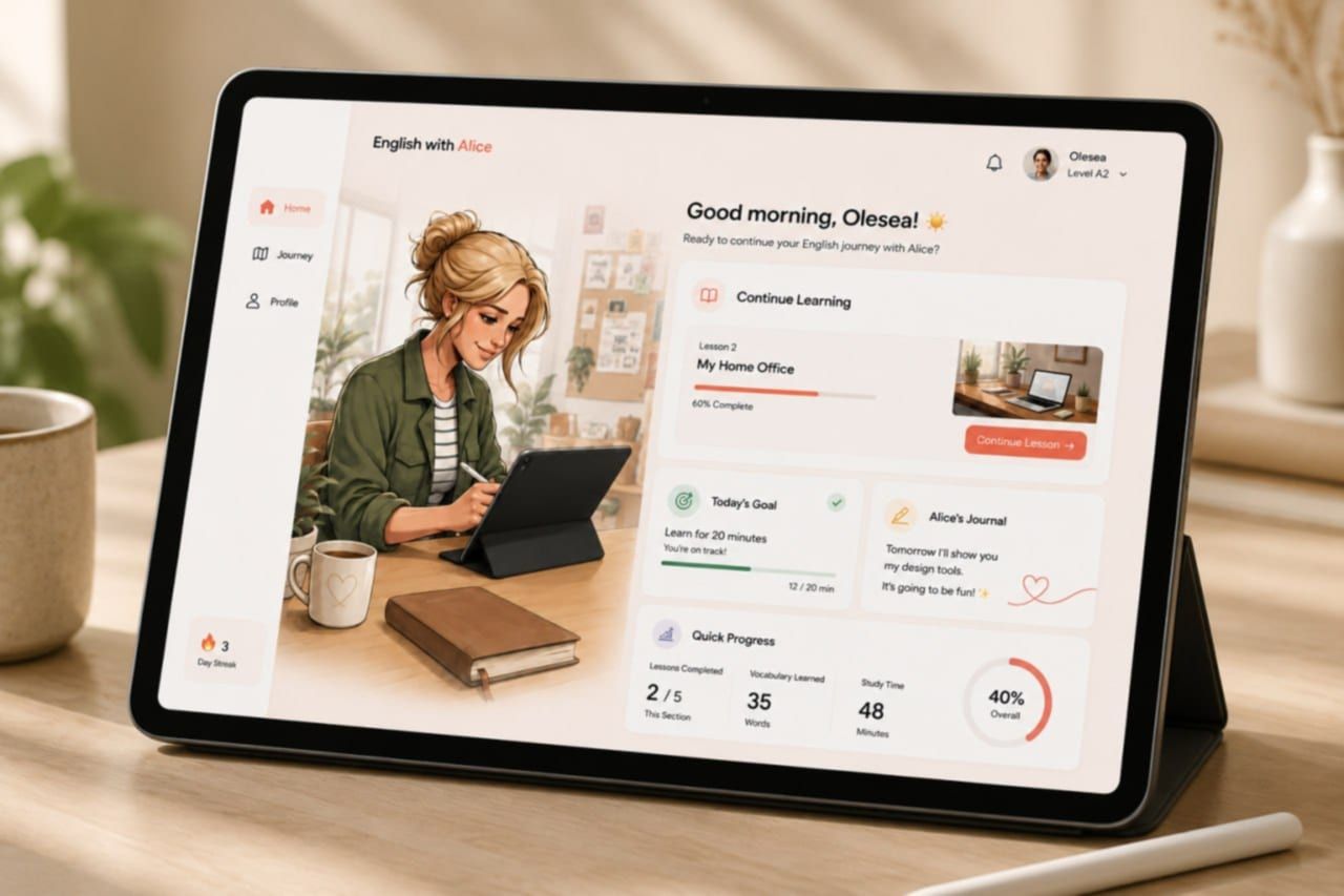 English Learning Platform